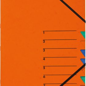 PAGNA Fächermappe EASY A4 24061-12 orange 7 Fächer
