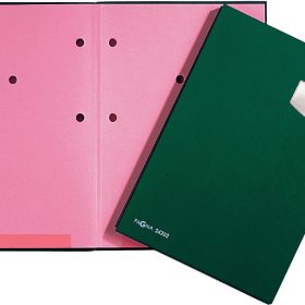 PAGNA Unterschriftenmappe De Luxe A4 24102-03 grün 10-teilig