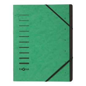 PAGNA Ordnungsmappe A4 40058-03 grün 7-teilig