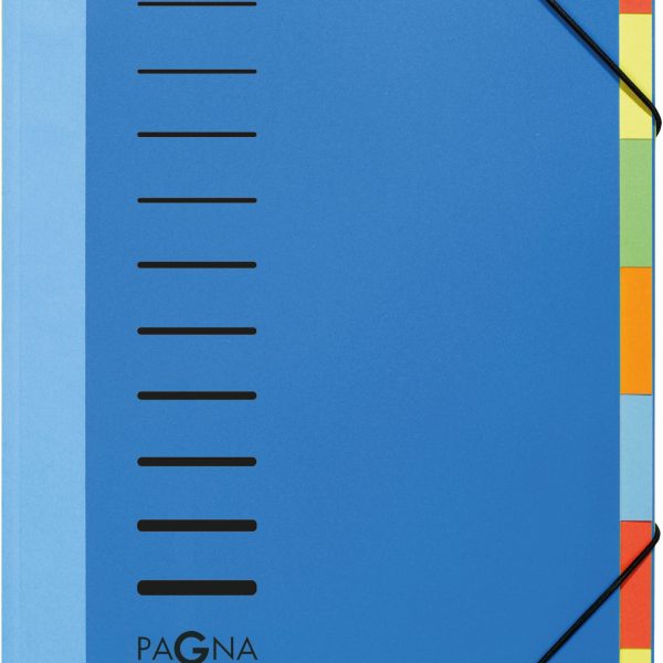 PAGNA Deskorganizer A4 44043/02 blau 7 Fächer