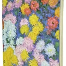 PAPERBLANKS Notizheft A5 CBD6273 Monets Chrysanthemen dot 80 S.