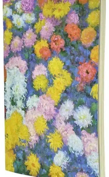 PAPERBLANKS Notizheft A5 CBD6273 Monets Chrysanthemen dot 80 S.