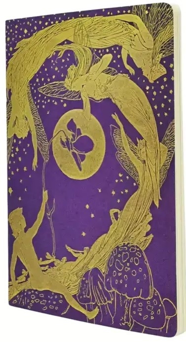 PAPERBLANKS-CBD6277-9781408762776 PAPERBLANKS Notizheft A4 CBD6277 Violet Fairy liniert 80 S. – Hochwertig & günstig bei ShopDeca