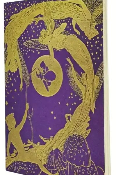 PAPERBLANKS Notizheft A4 CBD6279 Violet Fairy dot 80 S.