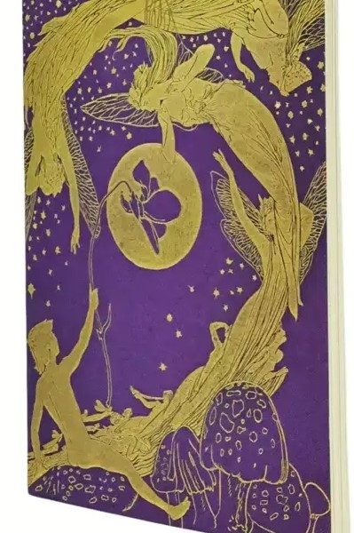 PAPERBLANKS Notizheft A5 CBD6282 Violet Fairy dot 80 S.