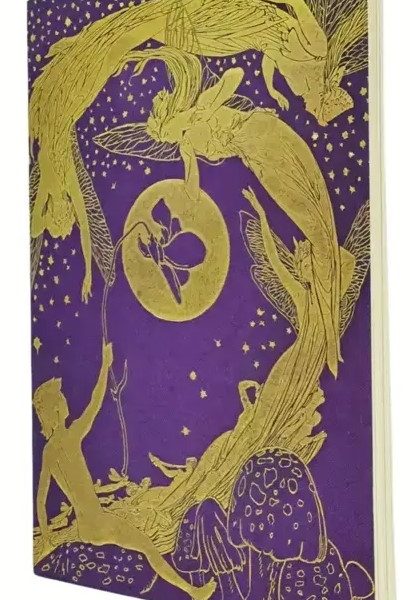 PAPERBLANKS Notizheft A6 CBD6285 Violet Fairy dot 80 S.