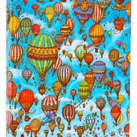 PAPERBLANKS Notizbuch Flex Mini FB9912-3 Ballone liniert 208 S.