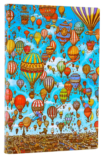 PAPERBLANKS Notizbuch Flex Mini FB9912-3 Ballone liniert 208 S.