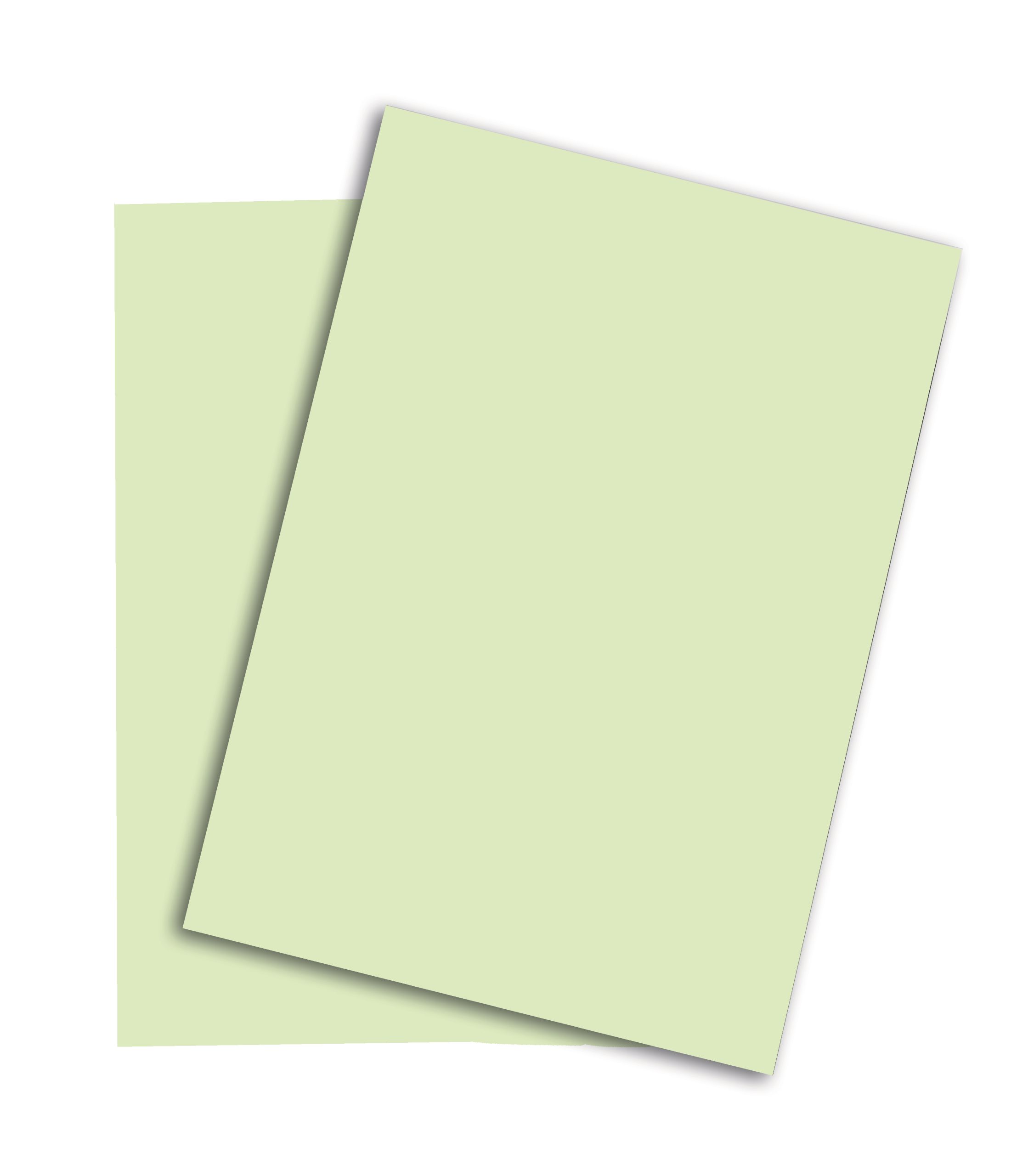 Blank paper sheets for brochure on grey background, top view. Mo PAPYRUS Rainbow Papier FSC A3 88042594 hellgrün, 160g 250 Blatt – Hochwertig & günstig bei ShopDeca
