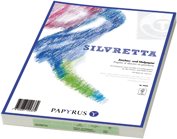 PAPYRUS-88248945-7612285122389 PAPYRUS Zeichenpapier A3 88248945 160g, weiss 100 Blatt – Hochwertig & günstig bei ShopDeca