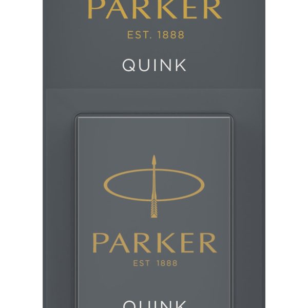 PARKER Tintenpatrone Quink 1950402 schwarz, 5 Stück