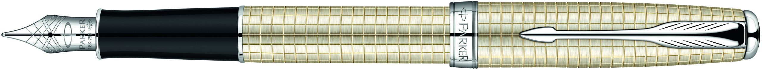 PARKER Füllfederhalter F S0912490 SONNET cisele silver