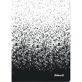 PELIKAN Notizbuch A5 300002306 kariert schwarz/weiss