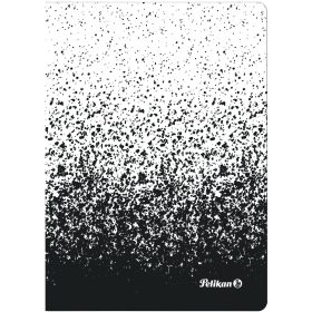 PELIKAN Notizbuch A6 300002335 kariert schwarz/weiss