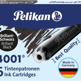 PELIKAN Tinte 4001 TP/6 301218 brillantschwarz 6 Stück