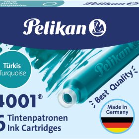 PELIKAN Tinte 4001 TP/6 301705 türkis 6 Stück