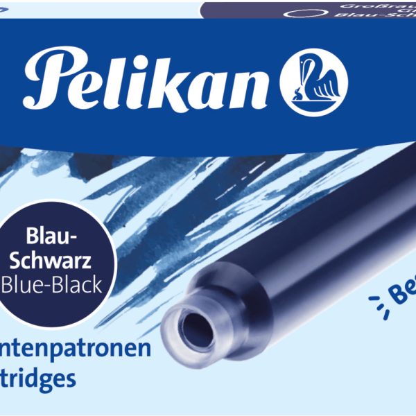 PELIKAN Tinte 4001 GTP/5 310607 blauschwarz 5 Stück