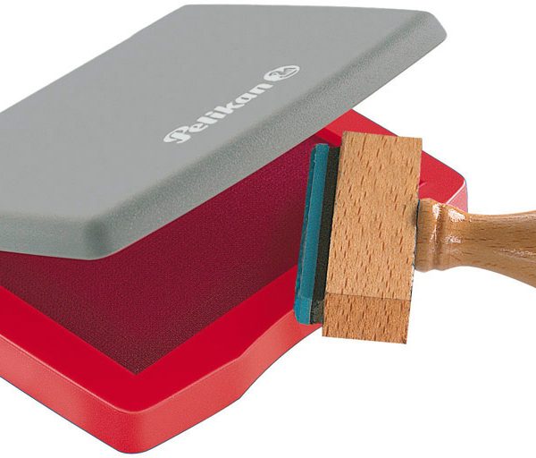 PELIKAN Stempelkissen rot 337725 Gr.3 7x5cm