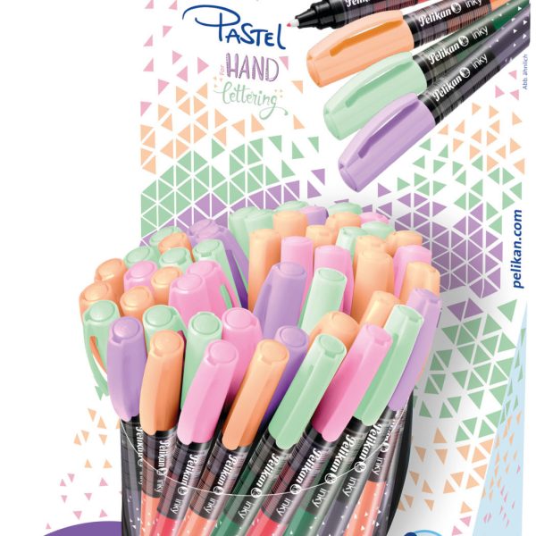 PELIKAN Display Tintenschreiber 605342 Inky Pastel 50 pcs.