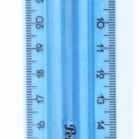 PELIKAN Massstab 30cm 7191805 Transparent-Bläulich, Griff