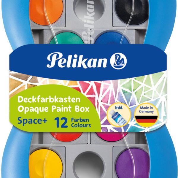 PELIKAN Deckfarbkasten Space 724617 Tube 12+1 Stück