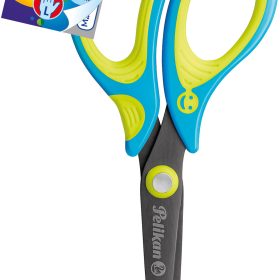 PELIKAN Schere spitz Griffix 810289 neonfresh blue Linkshänder