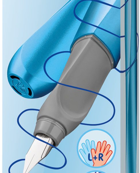 PELIKAN Füllhalter Twist M 811255 Frosted Blue