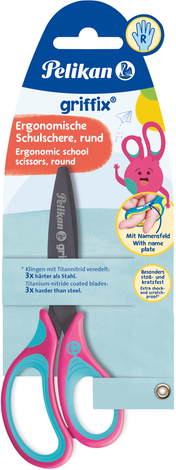 PELIKAN-819114-4012700819116 PELIKAN Schere Griffix 819114 Lovely Pink, Rechtshänder – Hochwertig & günstig bei ShopDeca