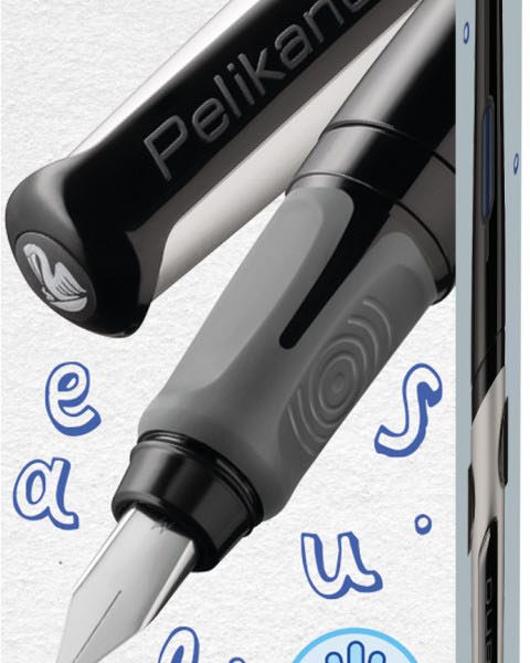 PELIKAN Füllhalter Original M 824477 schwarz, Rechtshänder