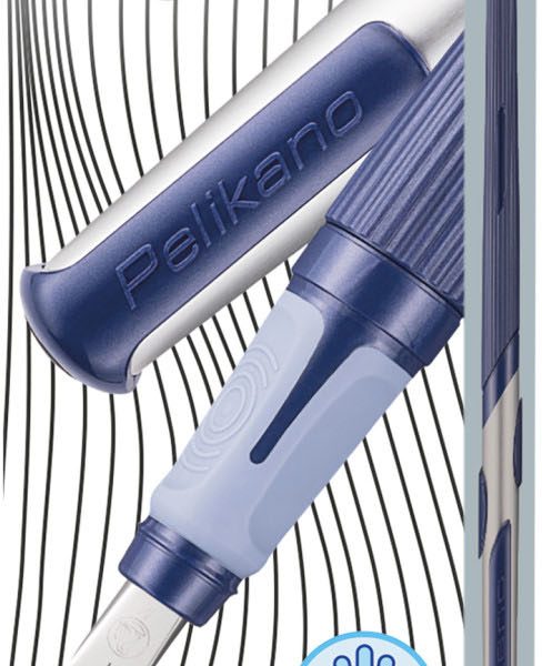 PELIKAN Füllhalter Pelikano Structure 824521 blau M , Rechtshänder