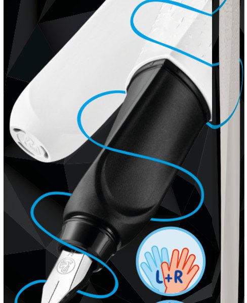 PELIKAN Füllhalter Twist Strucure M 824620 weiss