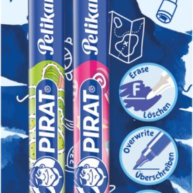 PELIKAN Tintenlöscher Super Pirat F 850F/2/B 2 Stück, Blister