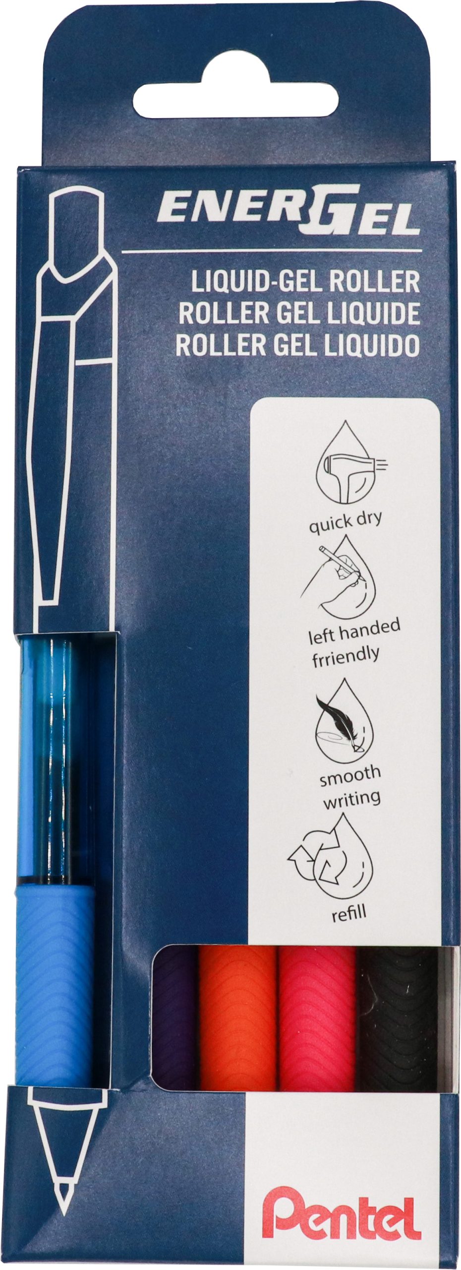PENTEL-BL107-5BTS-7610924100583 PENTEL Roller EnerGel X 0.7mm BL107-5BTS 5er Etui – Hochwertig & günstig bei ShopDeca