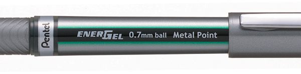 PENTEL EnerGel Metal Point 0.7mm BL27-DX grün
