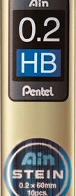 PENTEL Minen AINSTEIN 0,2mm C272W-HB HB 20 Stück