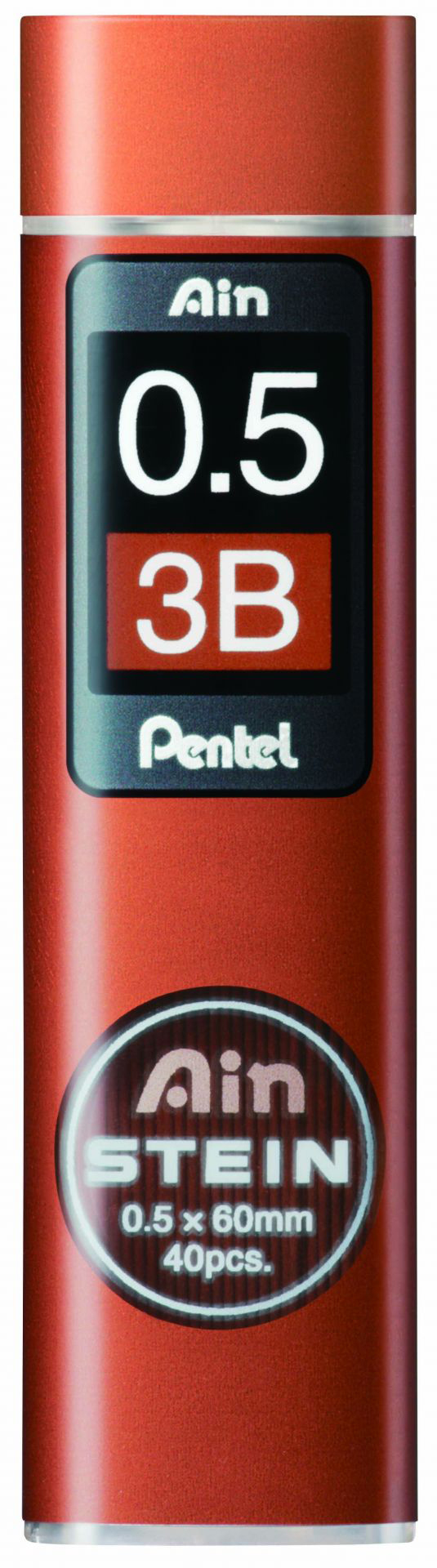 PENTEL-C275-3BO-4902506269201 PENTEL Minen AINSTEIN 3B C275-3BO 0,5mm 40 Stück – Hochwertig & günstig bei ShopDeca