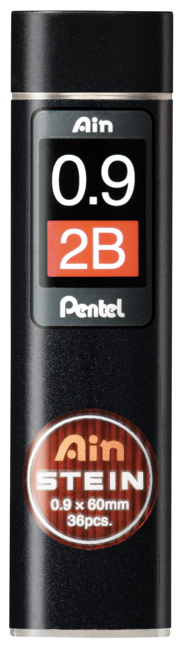 PENTEL-C279-2BO-4902506269379 PENTEL Minen AINSTEIN 2B C279-2BO 0,9mm 36 Stück – Hochwertig & günstig bei ShopDeca
