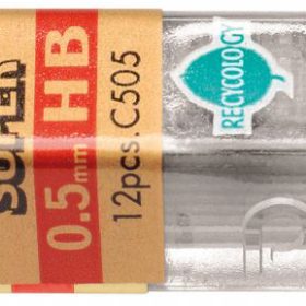 PENTEL Bleistiftminen Super 0.5mm C505 HB schwarz/12 Stück