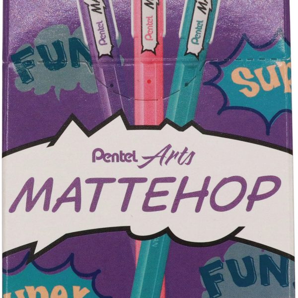 PENTEL Rollerball Mattehop 0.5mm K110-V7STCX Enchantment Set 7 Stück