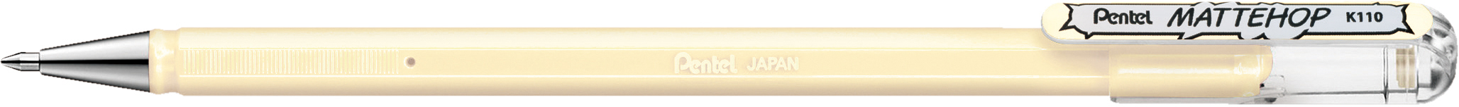 PENTEL-K110-VHX-0884851063229 PENTEL Rollerball Mattehop 0.5mm K110-VHX elfenbein – Hochwertig & günstig bei ShopDeca