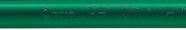 PENTEL EnerGel Mine 0.7mm LR7-DX grün