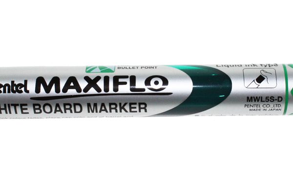 PENTEL Whiteboard Marker MAXIFLO 4mm MWL5S-D grün