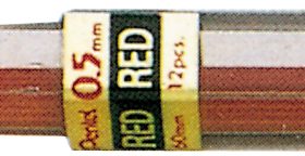 PENTEL Minen 0,5mm PPR-5X rot 12 Stück