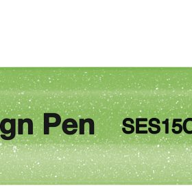 PENTEL Brush Sign Pen SES15C-FKX Fluo hellgrün