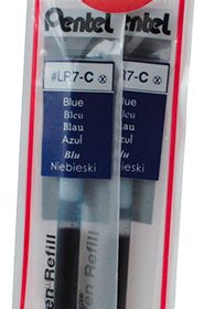 PENTEL Mine Energel BL77 YLR7-2CX blau, 2 Stück