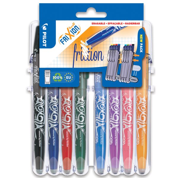 PILOT FriXion Ball Set2Go 0.7mm 150.001.87BL08 Farben ass. 8 Stück