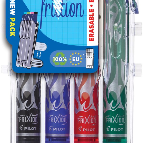 PILOT FriXion Clicker 0.35mm 150.040.86 assortiert 4 Stück