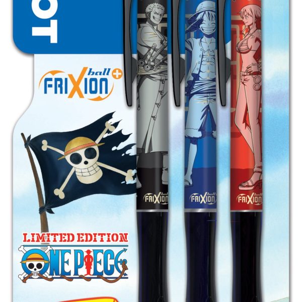 PILOT Frixion Plus+ OnePiece 0.7mm 150.330.96BL schwarz,rot,blau 3 Stück