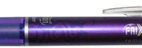 PILOT Frixion Clicker 0.7mm BLRTFR7V violett,nachfüllbar,radierbar
