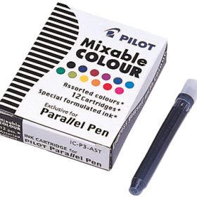PILOT Tintepatronen ICP3AST assortiert 12 Stück
